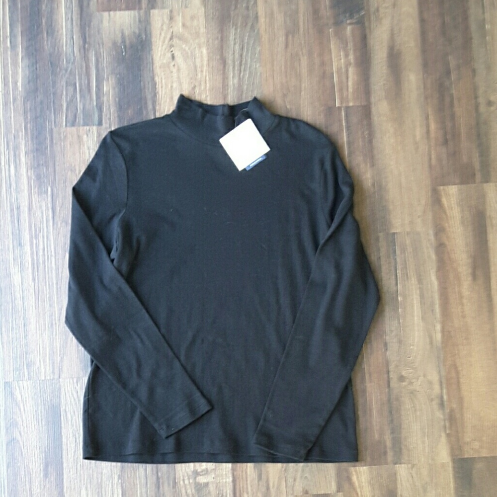 Mock neck top